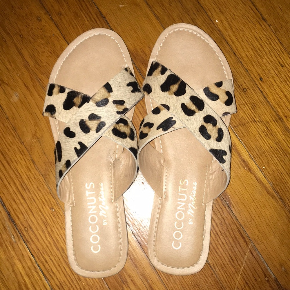 Leopard sandals!!